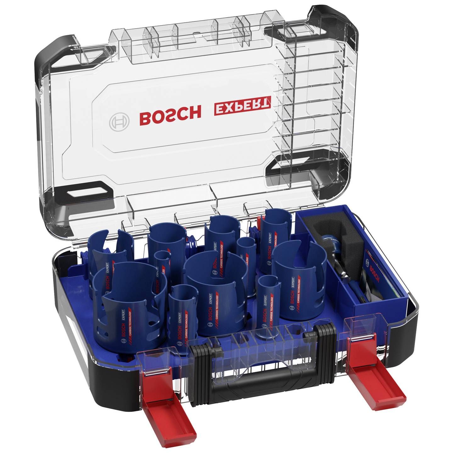 Reikäporasetti Bosch EXPERT CONSTRUCTION MATERIAL; 20-76 mm; 15 kpl.