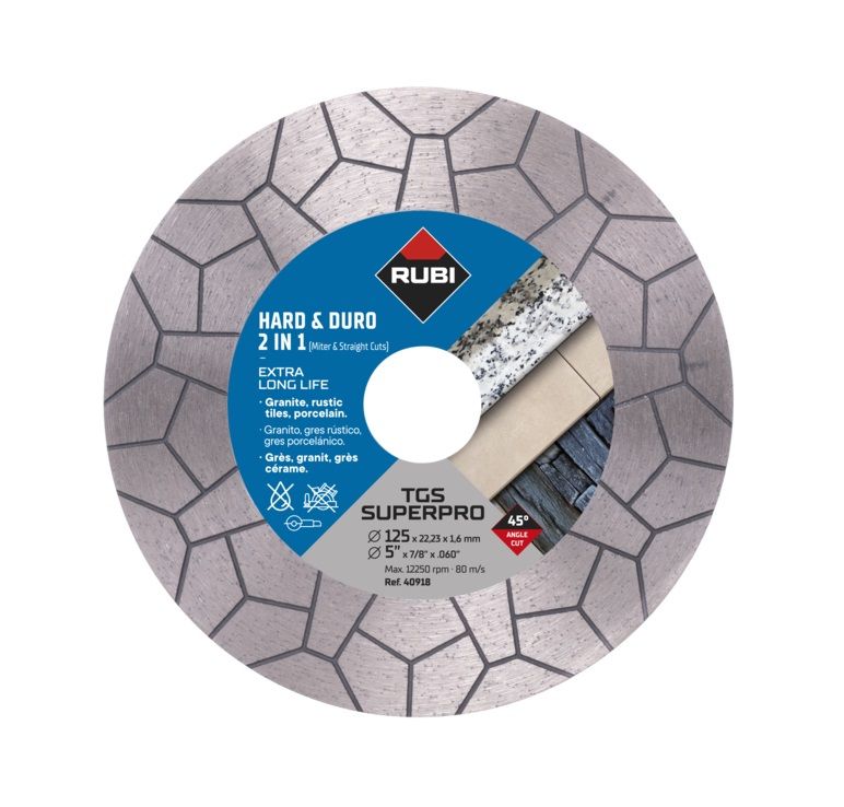 Timanttikatkaisulaikka Rubi TGS 125 SUPER PRO; 125 mm