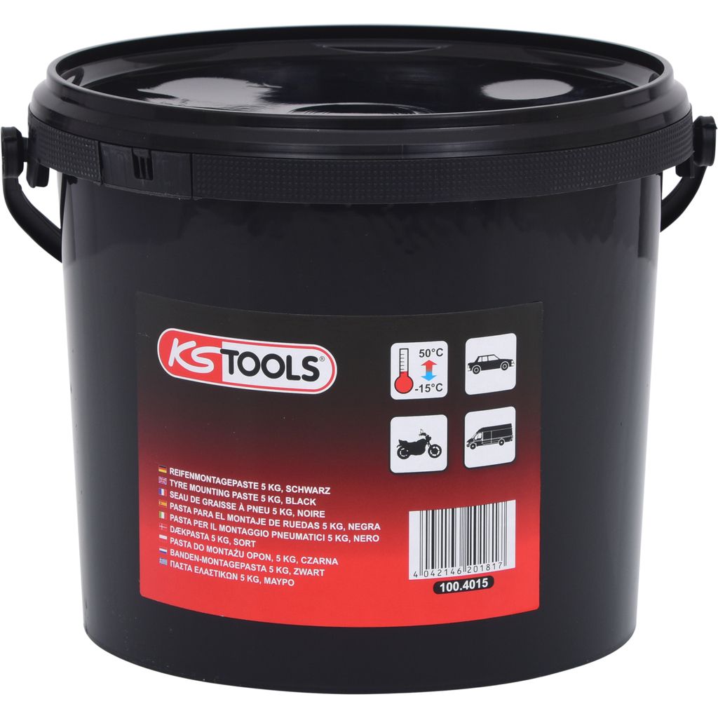 Renkaanasennustahna KS Tools 100.4015; 5 kg