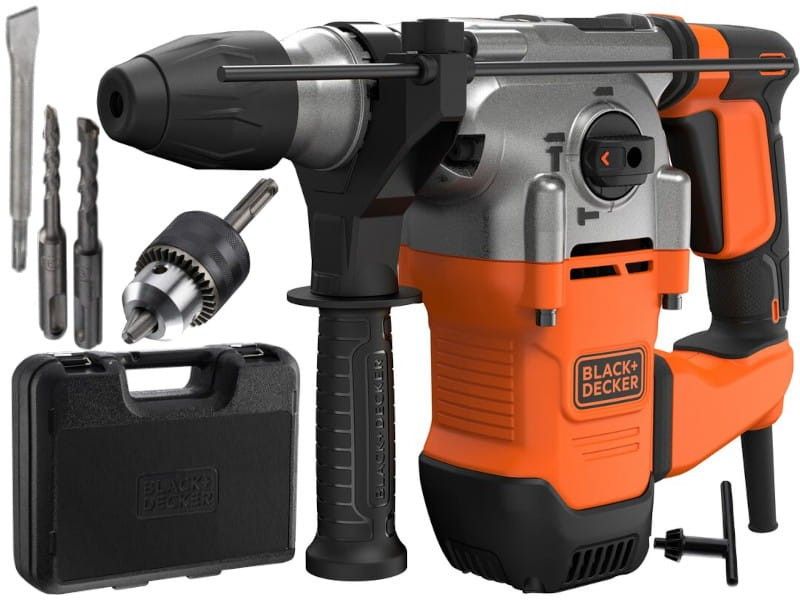 Poravasara Black & Decker BEHS03K-QS; 3,7 J; SDS-plus