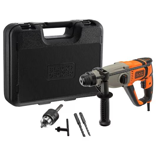 Poravasarat Black & Decker BEHS02K-QS; 2,2 J; 800 W; SDS-plus