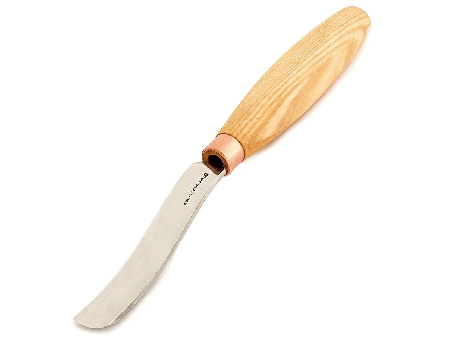 Suora taltta BeaverCraft K6L/15; puun veistämiseen