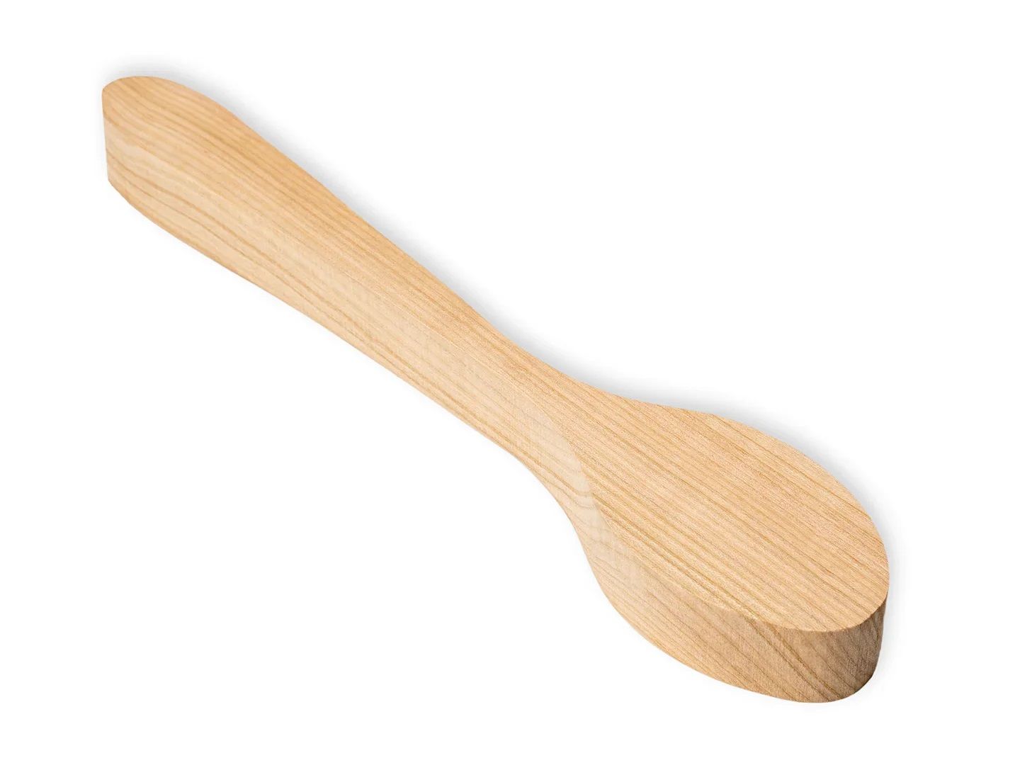 Puinen lusikka tyhjä BeaverCraft B9 cherry; 280x50x25 mm; kaiverrukseen