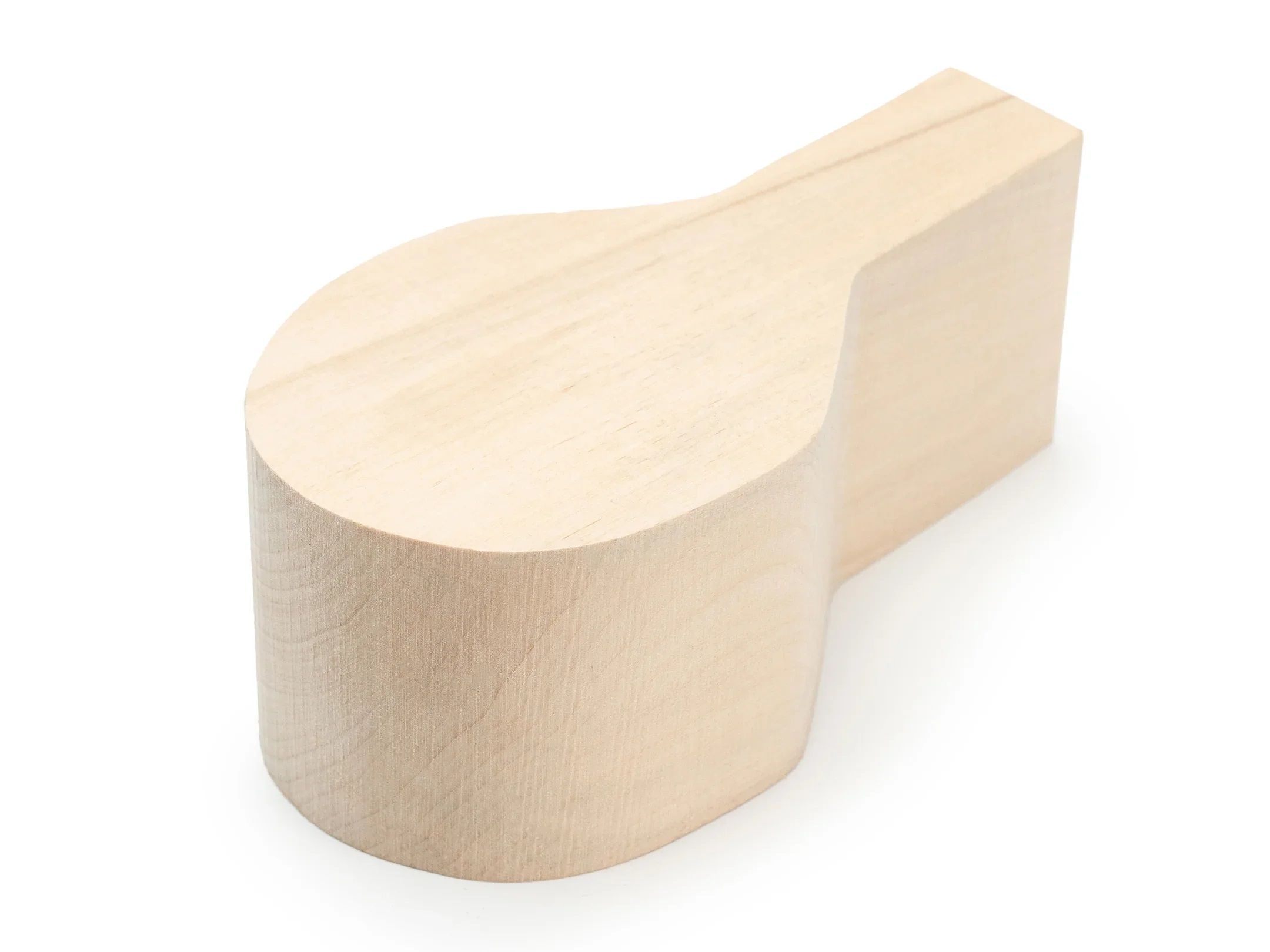 Puinen lusikka-aihio BeaverCraft B3; 135x77x54 mm; kaiverrukseen