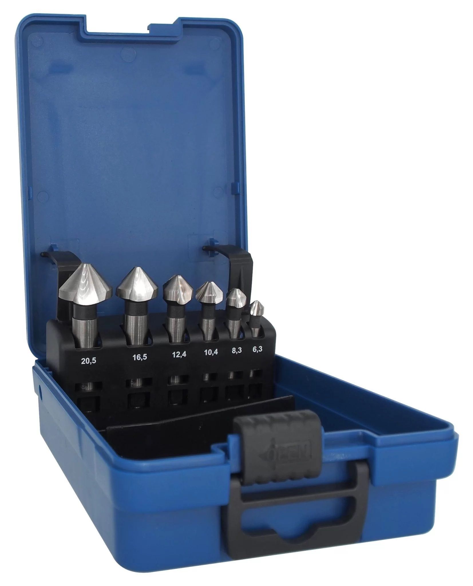 Kärkiupotinsarja Ecef HSS-G TeknoXp; 6,3-20,5 mm; 6 kpl.
