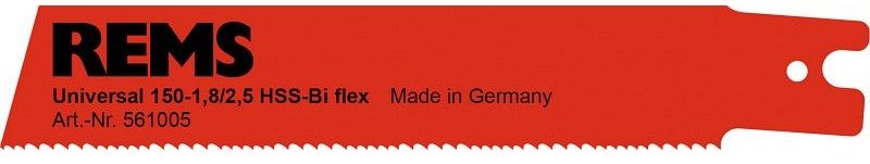 Puukkosahanterä Rems 561005R05; 150 mm; 1 kpl.