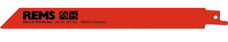 Puukkosahanterä Rems 561102R05; 200 mm; 5 kpl.