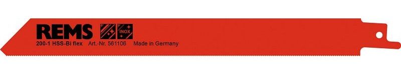 Puukkosahanterä Rems 561106R05; 200 mm; 5 kpl.