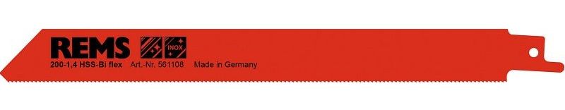Puukkosahanterä Rems 561108R05; 200 mm; 5 kpl.