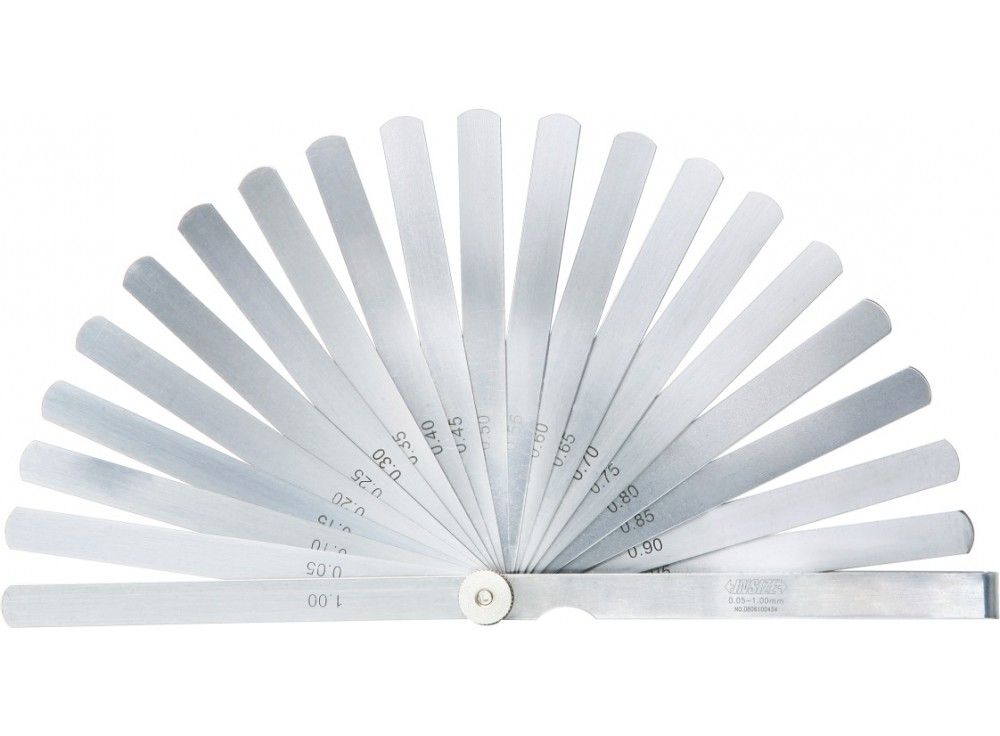 Rakotulkki Insize 4605-201; 0,05-1 mm; 20 kpl.