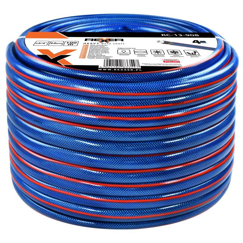 Kasteluletku Rexxer RC-13-908; 100 m; 3/4''