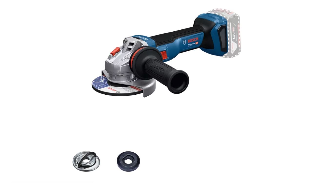 Akkukäyttöinen kulmahiomakone Bosch GWS 18V-11 Professional; 125 mm; 18 V  (ilman akkua ja laturia)