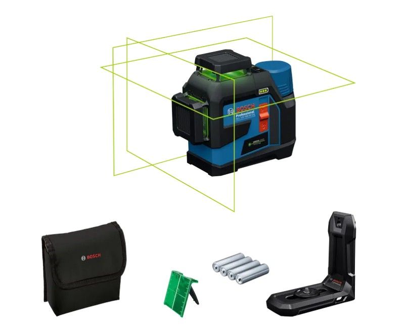 Ristilinjalaser Bosch GLL 12V-100-33 CG Professional