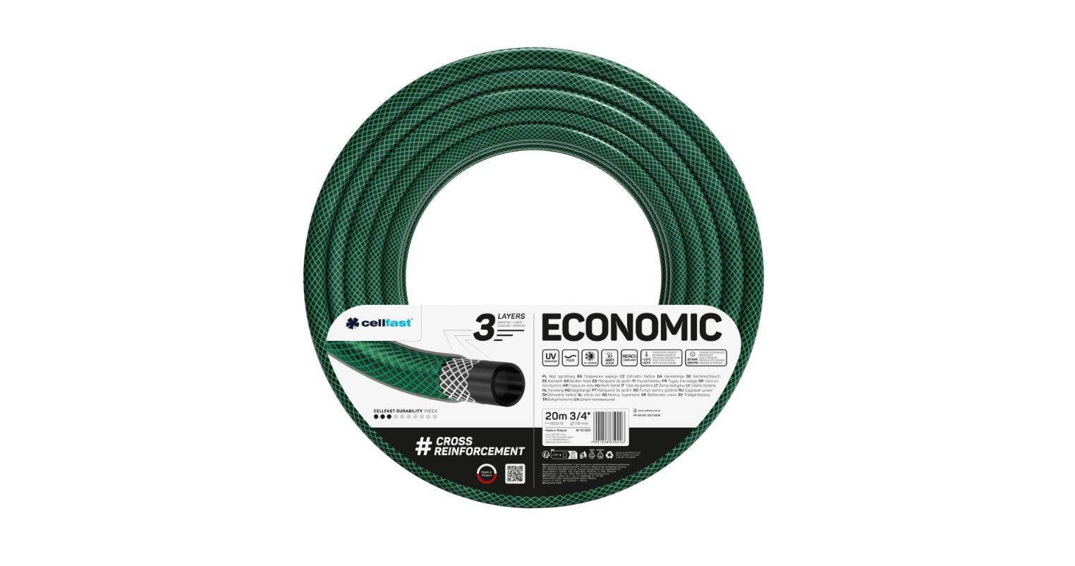 Kasteluletku Cellfast 10-020; 3/4''; 20 m