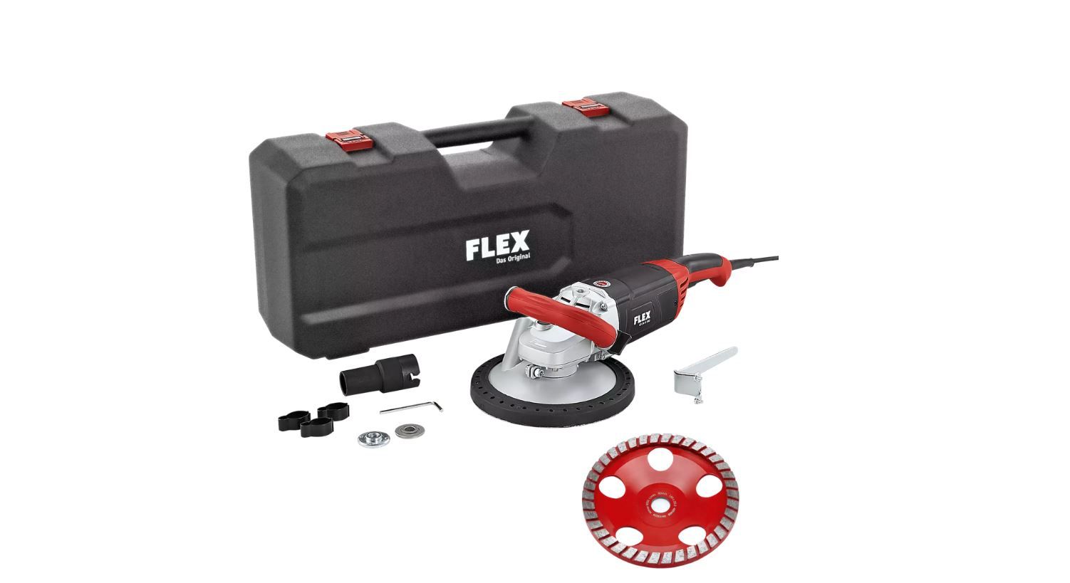 Betonihiomakone Flex LD 24-6 180; 2400 W; 180 mm; kuljetuslaatikolla