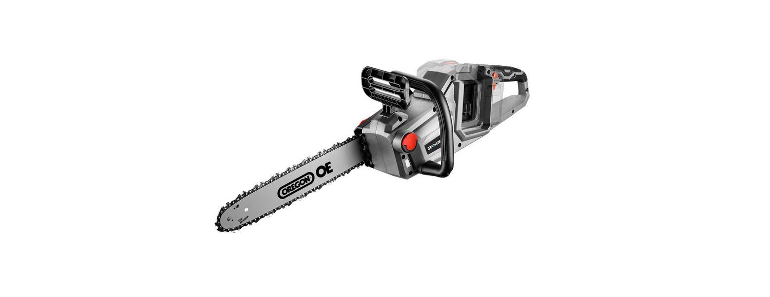 Ketjusaha Graphite 58G043; 36 V; 35 cm laippa: akkukäyttöinen (ilman akkua ja laturia)