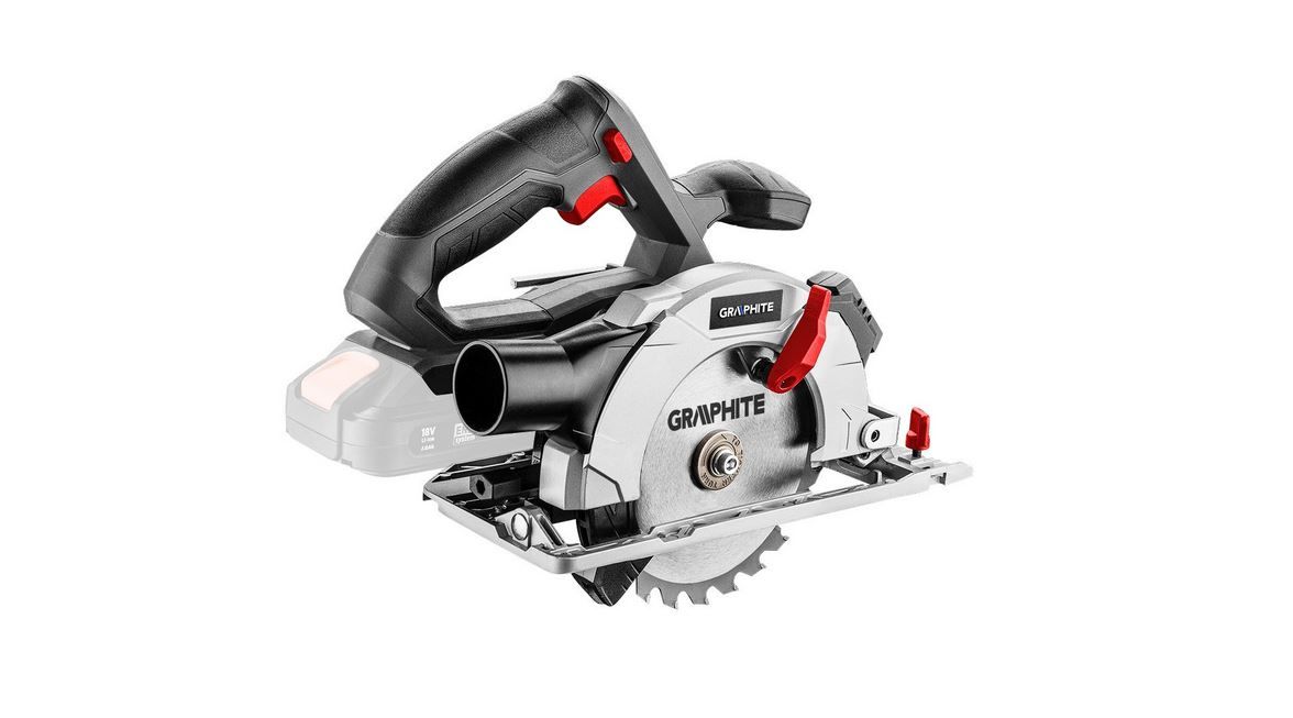 Akkupyörösaha Graphite 58G008; 18 V (ilman akkua ja laturia)