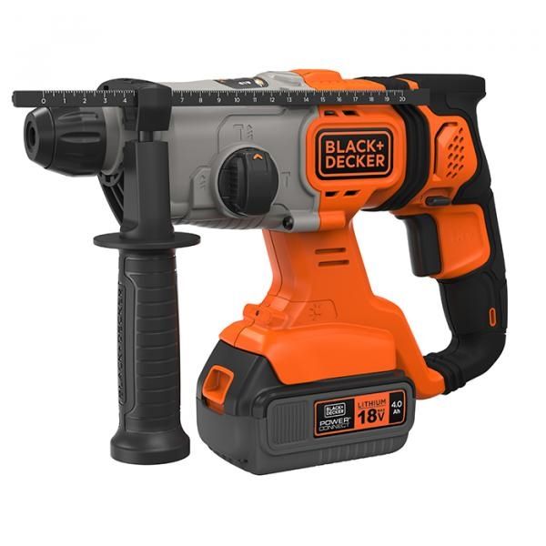 Poravasara Black & Decker BCD900M1K-QW; 18 V; 1x4,0 Ah akku
