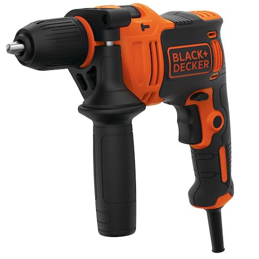 Poravasara Black & Decker BEH710-QS; 710 W + 4 poranterää