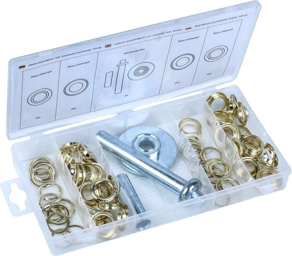 Niitit Condor Werkzeug C9015; 103 kpl.