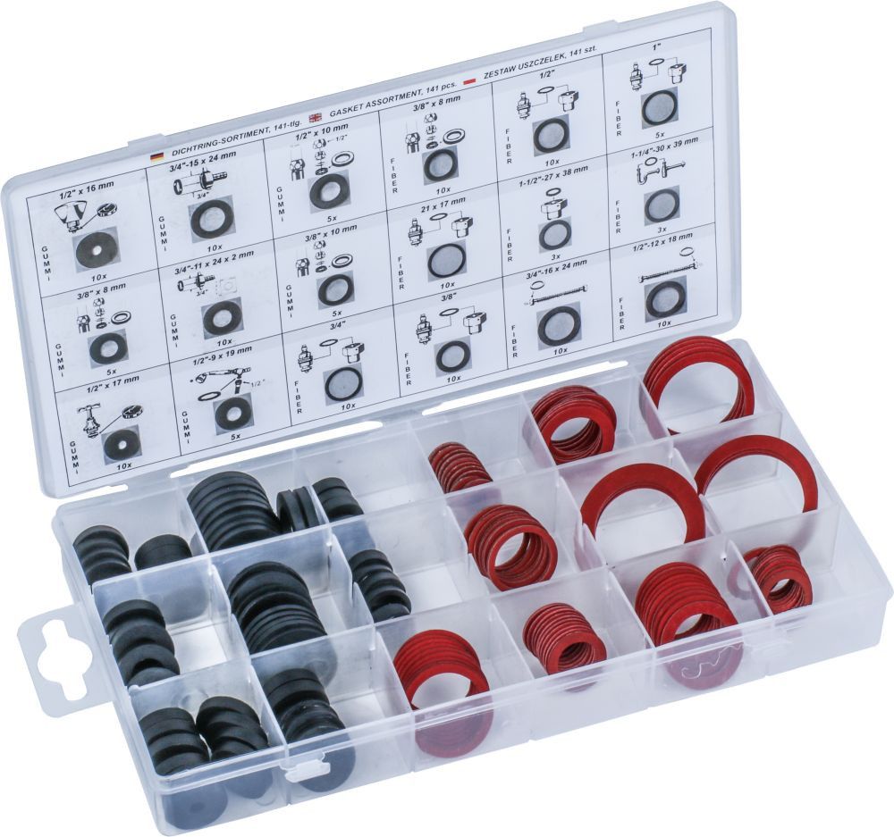 Tiivistesarja Condor Werkzeug C9180; 141 kpl.