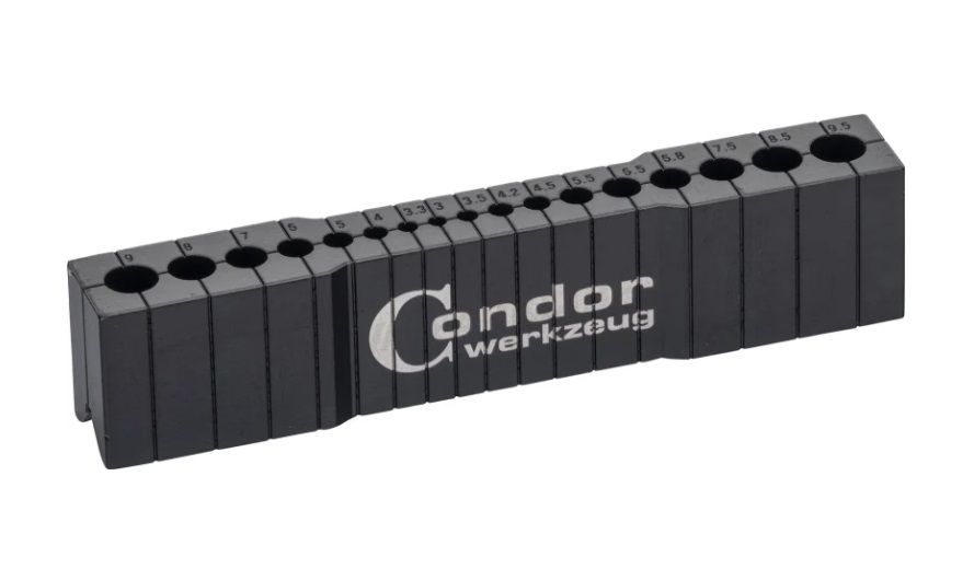 Poraussapluuna Condor Werkzeug C9699; 3,0-9,5 mm