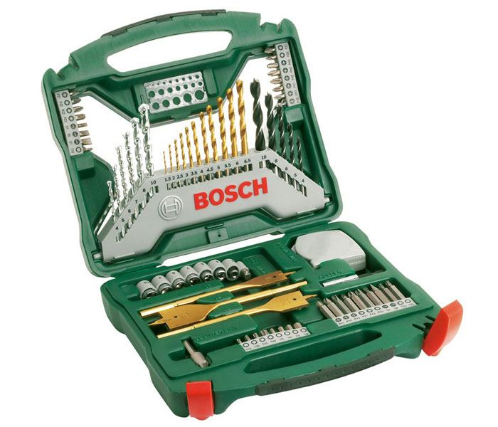 70 osainen tarvikesetti Bosch TITANIUM