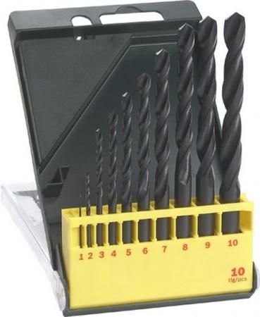 Metalliporanteräsarja Bosch HSS-R; 1-10 mm; 10 kpl.