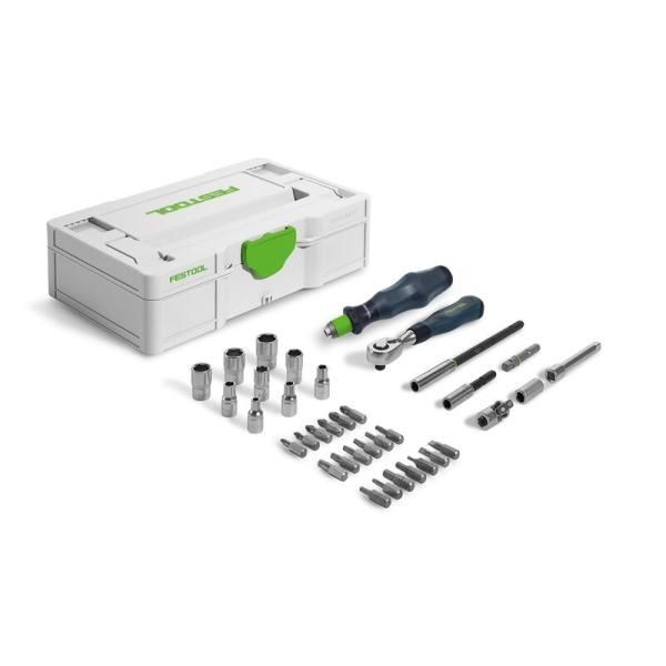 Työkalusarja  Festool SYS3 S 76-1/4''-CE RA; 37 kpl.