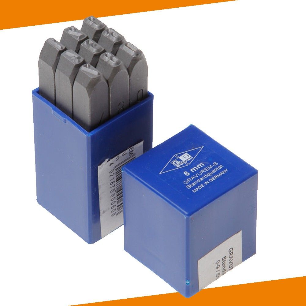 Numeromestisarja Beta 100080K0; 8 mm; 9 kpl.