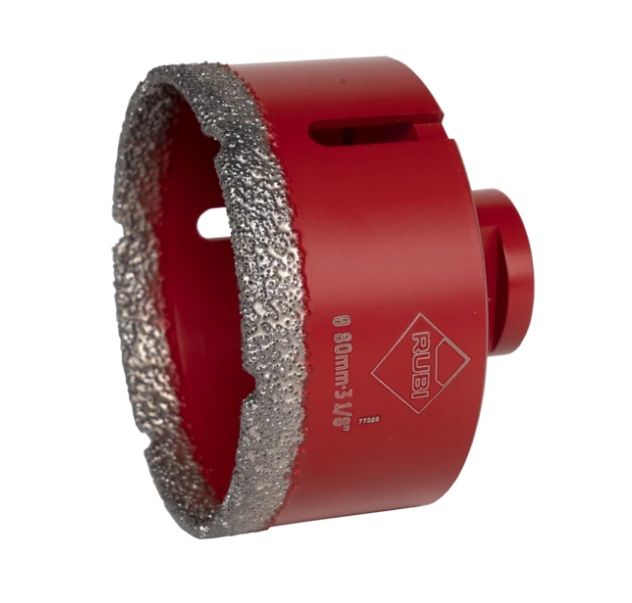 Timanttikuivaporanterät Rubi 57904; 80 mm