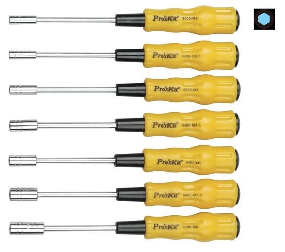 Ruuvimeisselisetti Proskit 1PK-9402; 7 kpl.