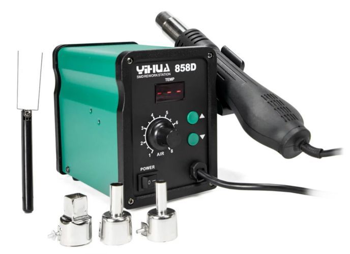 Kuumailmapuhallin Yihua Y/858D; 700 W