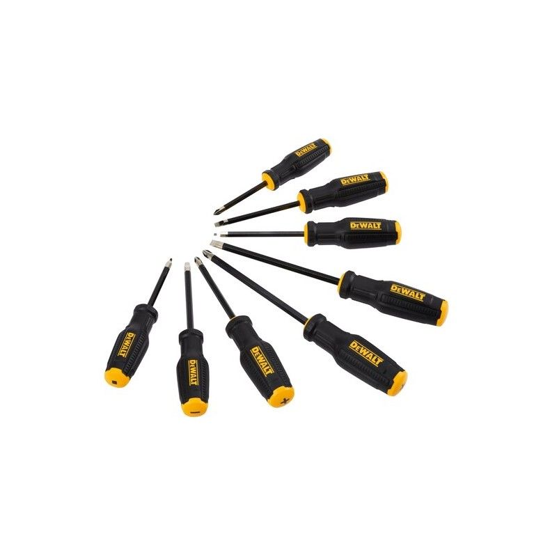 Ruuvimeisselisetti DeWalt DWHT65102-0; 8 kpl.