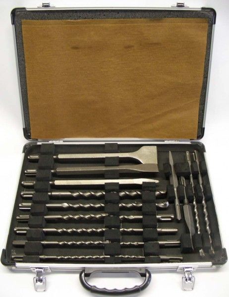 Poranterä- ja Talttasarja Makita; SDS-plus; 17 kpl.