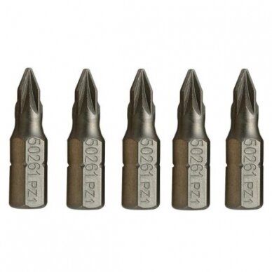 Urakärki Sata SC59261; 1/4''; PZ1; 25 mm; 5 kpl.