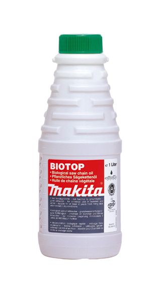 Moottorisahan ketjun voiteluöljy Makita Biotop; 1l