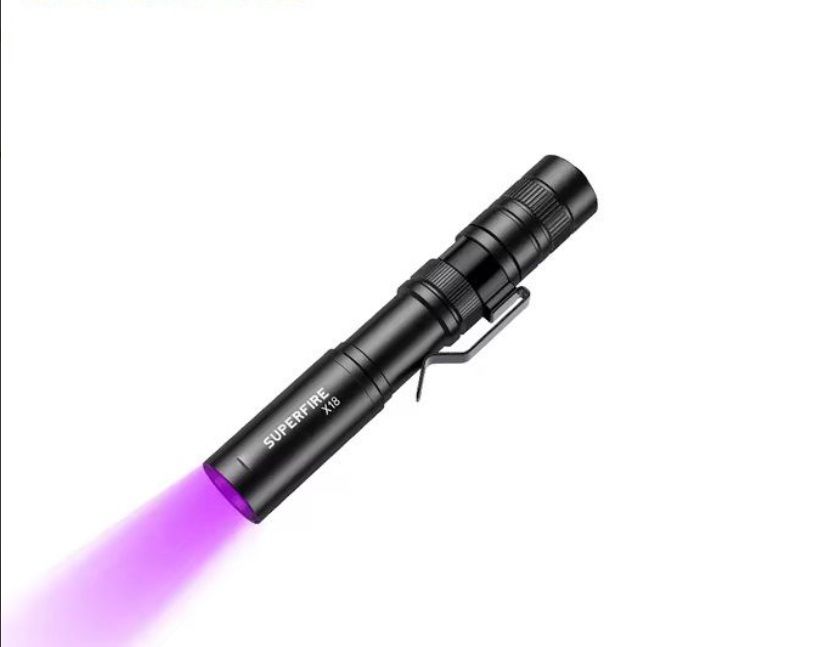 Taskulamppu Superfire X18-U; UV