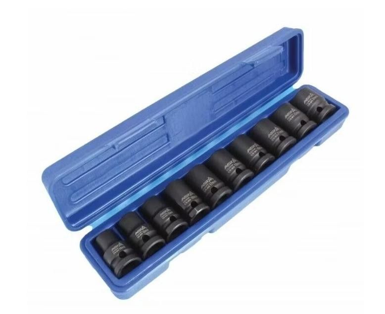 Hylsysarja ASTA 914010P; 1/2''; 10 kpl.