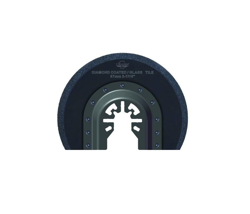 Puolipyöreä timanttiterä, segmentti LEMAN F4018.01; 87 mm