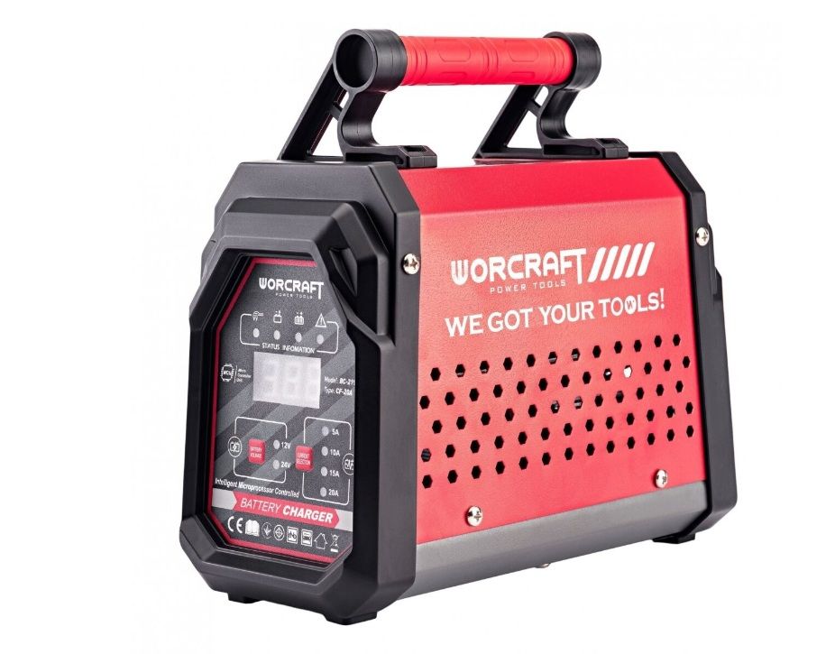 Laturi Worcraft BC219; 12/24 V; 10-300 Ah