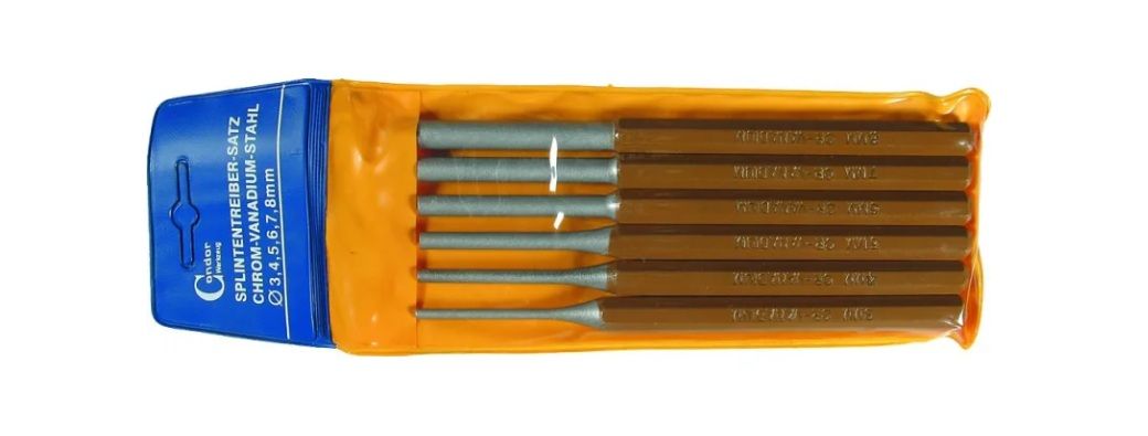 6-os. Talttasarja Condor Werkzeug C0659; 150 mm; 3-8 mm