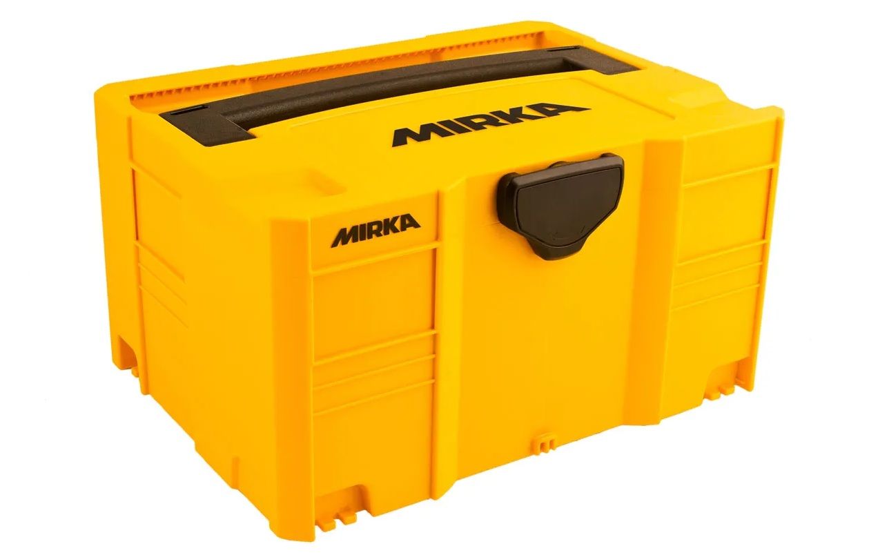 Laatikko työkaluille Mirka MIN6533011; 400x300x210 mm; keltainen