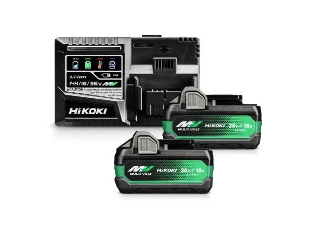 Tarvikesarja Hikoki UC18YSL3WHZ; 36/18 V; 2x2,5/5,0 Ah; Li-ion
