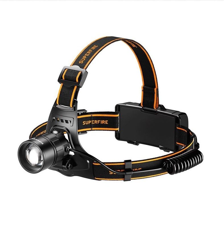 Otsalamppu Superfire HL77-S; 550 lm