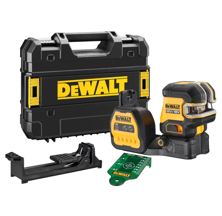Linjalaser DeWalt DCE825NG18-XJ; 12/18 V (ilman akkua ja laturia)