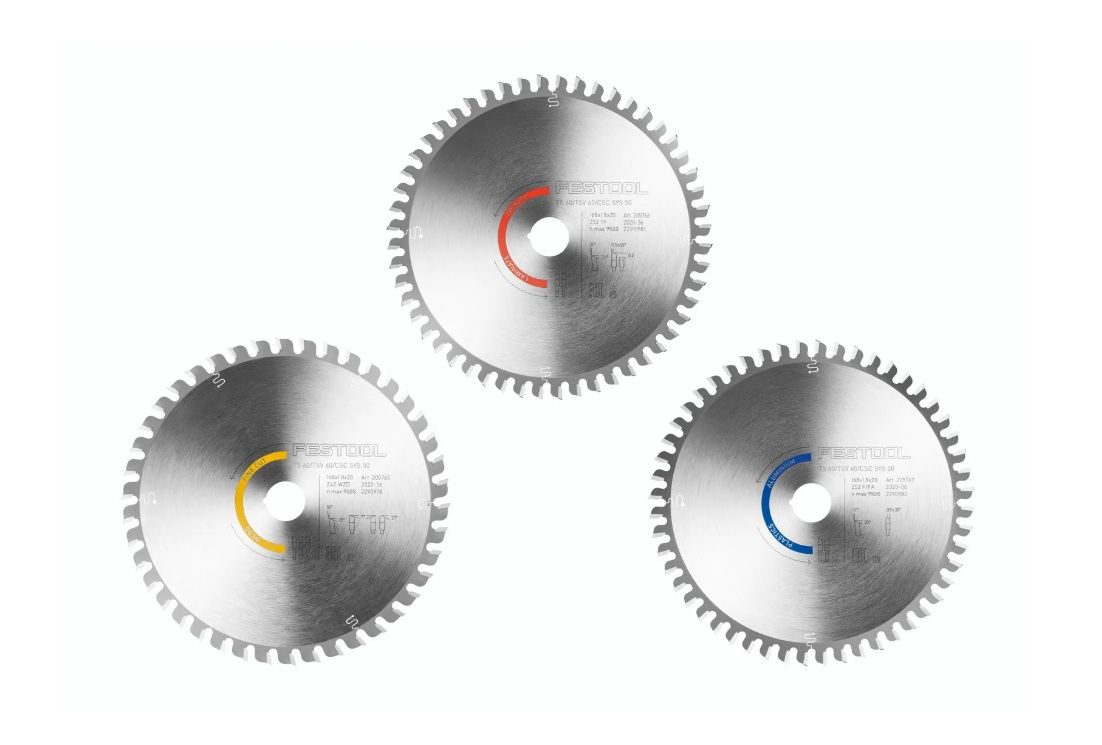 Katkaisulaikat Festool 578568; 168x20x1,8 mm; Z42/Z52; -5°/10°; 3 kpl.