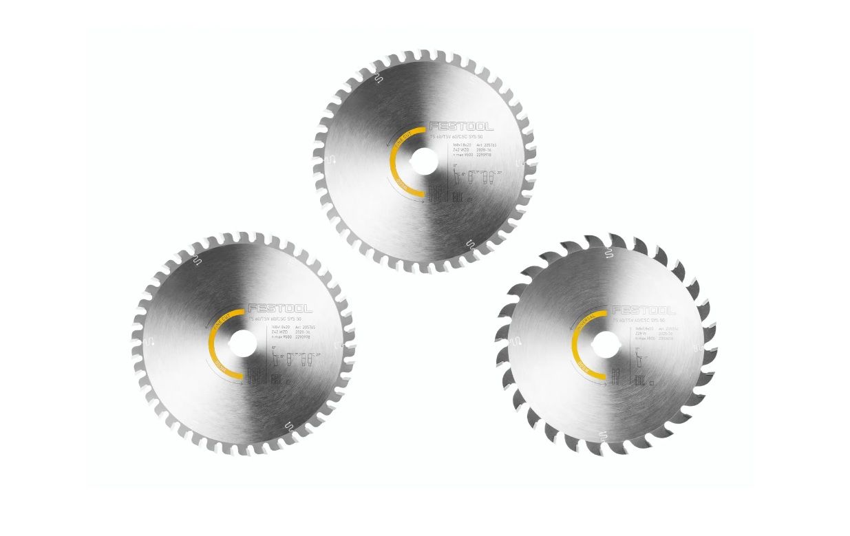 Katkaisulaikat Festool 578566; 168x20x1,8 mm; Z28/Z42; 10°/15°; 3 kpl.