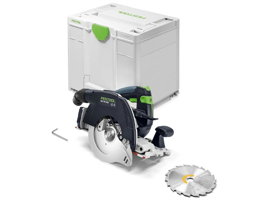 Akkupyörösaha Festool HKC 55 KEB-Basic; 18 V (ilman akkua ja laturia)