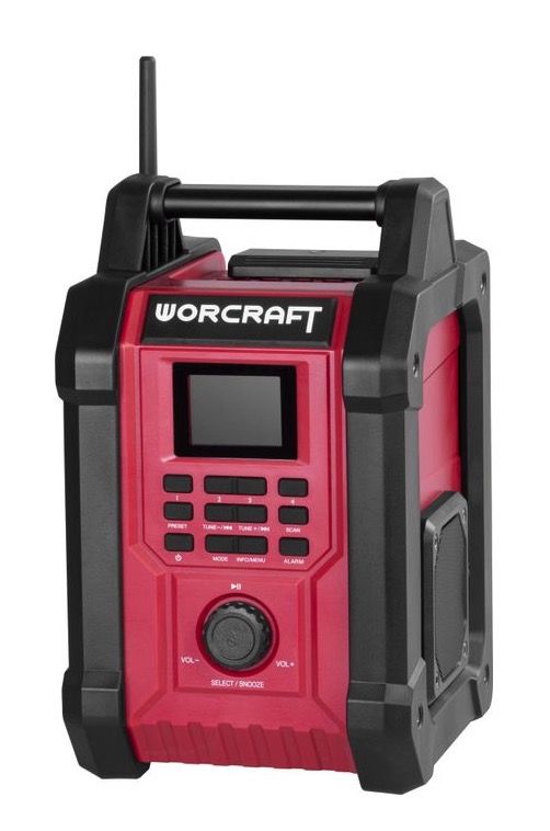 Radio Worcraft CBTS-S20LiH; 20 V; 1x4,0 Ah akku
